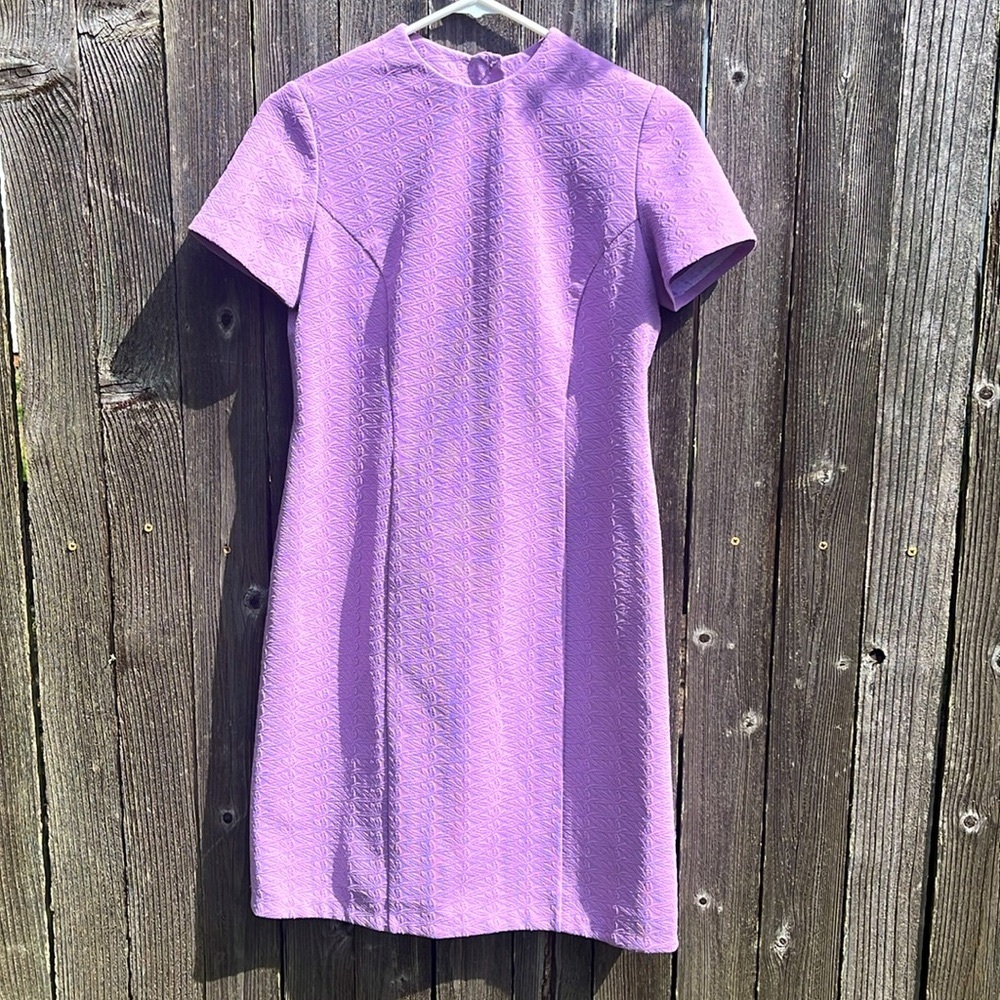 Vintage handmade Lilac gogo dress
